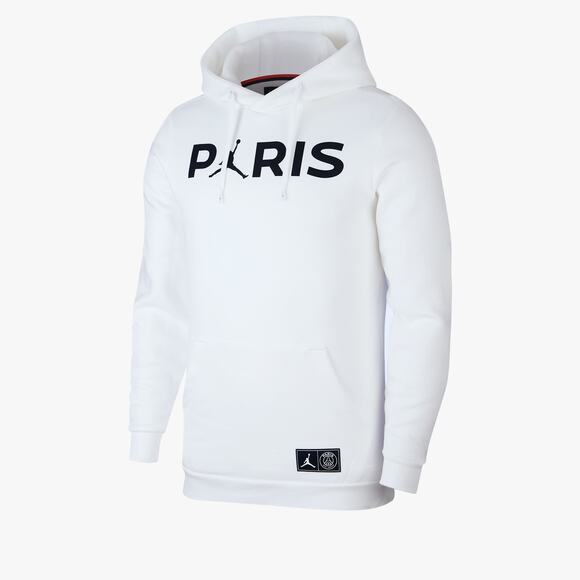 psg jordan hoodie black white